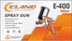 Миниатюра изображения товара Пневматический краскопульт Eland E-400