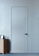 Миниатюра изображения товара Дверь межкомнатная скрытая Velldoris Invisible с четвертью замок, вр. п/скр.НН-18 петли 80x200 левая (под покраску)