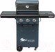 Миниатюра изображения товара Газовый гриль Sahara X350 3 Burner BBQ / X350EW-ST (дымчатый)