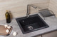 Миниатюра изображения товара Мойка кухонная БелЭворс Mini (черный, без сифона)