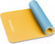 Миниатюра изображения товара Коврик для йоги и фитнеса Indigo Sport TPE IN106 (желтый/голубой)
