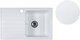 Миниатюра изображения товара Мойка кухонная БелЭворс Styl R (белый, без сифона)