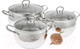 Миниатюра изображения товара Набор кастрюль Bohmann BH-0602