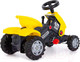 Миниатюра изображения товара Каталка детская Полесье Turbo-2 Трактор с педалями / 89335 (желтый)