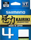 Миниатюра изображения товара Леска плетеная Shimano Kairiki 4 PE 0.13мм / LDM54TE1013015G (150м, зеленый)