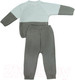 Миниатюра изображения товара Костюм для малышей Amarobaby Pure Love Double / AB-OD21-PLD11/20-74 (серый, р. 74)