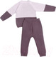 Миниатюра изображения товара Костюм для малышей Amarobaby Pure Love Double / AB-OD21-PLD11/22-68 (фиолетовый, р. 68)