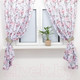 Миниатюра изображения товара Комплект штор Этель Пионы 5513585 (145x180, 2шт, с подхватами)