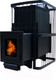 Миниатюра изображения товара Печь-каменка КомфортПром Чугун закрытая 10013018