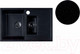 Миниатюра изображения товара Мойка кухонная БелЭворс Forma L (черный, без сифона)