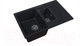 Миниатюра изображения товара Мойка кухонная БелЭворс Forma L (черный, без сифона)