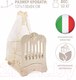 Миниатюра изображения товара Детская кроватка Feretti Fms Charme (слоновая кость)