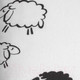 Миниатюра изображения товара Пододеяльник для малышей Amarobaby Овечки / AMARO-5201-O