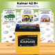 Миниатюра изображения товара Автомобильный аккумулятор Kainar Asia 42 JR+ 350A / 037 26 46 03 0021 02 03 0 L (42 А/ч)
