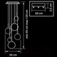 Миниатюра изображения товара Люстра Lightstar Globo 813062