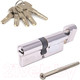 Миниатюра изображения товара Цилиндровый механизм замка Apecs SM-75(35/40C)-C-NI