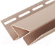 Миниатюра изображения товара Угол для сайдинга Docke Premium Внутренний (крем-брюле)