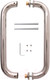 Миниатюра изображения товара Ручка дверная Avers HC-0901-25/300-INOX-NI (никель)
