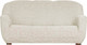 Миниатюра изображения товара Чехол на 3-х местный диван Софатэкс Люкс ПО-6 без оборки (молочный)
