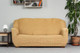Миниатюра изображения товара Чехол на 3-х местный диван Софатэкс Стандарт ПО-6 без оборки / 01703 (песок)