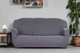 Миниатюра изображения товара Чехол на 3-х местный диван Софатэкс Люкс ПО-6 Венеция без оборки (серый)