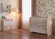 Миниатюра изображения товара Детская кроватка Polini Kids French 710 Teddy с ящиком (белый/дуб пастельный)