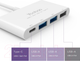 Миниатюра изображения товара USB-хаб Yoobao YB-H1C3A/C 3.1 GEN1