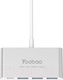 Миниатюра изображения товара USB-хаб Yoobao YB-H1C3A/C-PD