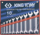 Миниатюра изображения товара Набор ключей King TONY 1110MR
