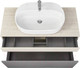 Миниатюра изображения товара Тумба под умывальник Акватон Лофт Урбан 100 (1A247701LQX60)