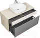 Миниатюра изображения товара Тумба под умывальник Акватон Лофт Урбан 100 (1A247701LQX60)
