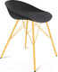 Миниатюра изображения товара Стул Sheffilton SHT-ST19/S37 (черный/золото)