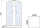 Миниатюра изображения товара Душевая кабина RIVER Quadro 80/24 МТ