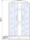 Миниатюра изображения товара Душевая кабина RIVER Lena 90/24 МТ