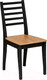 Миниатюра изображения товара Стул Folium Марк 4 / M4O269395/O4902 (черный/шпон дуба)