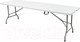Миниатюра изображения товара Стол складной Calviano Пластиковый 244 (белый)