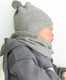 Миниатюра изображения товара Шарф-снуд детский Amarobaby Pure Love Snood / AB-OD21-PLS9/11-0 (серый)