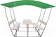 Миниатюра изображения товара Беседка ВЕЛЕС Тюльпан 2м с покрытием (зеленый)