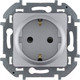Миниатюра изображения товара Розетка Legrand Inspiria 673732 (алюминий)