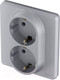 Миниатюра изображения товара Розетка Legrand Inspiria 673752 (алюминий)