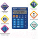 Миниатюра изображения товара Калькулятор Brauberg ULTRA-12-BU / 250492 (синий)