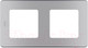 Миниатюра изображения товара Рамка для выключателей и розеток Legrand Inspiria 673942 (алюминий)