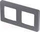 Миниатюра изображения товара Рамка для выключателей и розеток Legrand Inspiria 673947 (дымчатый)