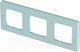 Миниатюра изображения товара Рамка для выключателей и розеток Legrand Inspiria 673955 (мятный)
