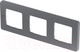 Миниатюра изображения товара Рамка для выключателей и розеток Legrand Inspiria 673957 (дымчатый)
