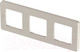 Миниатюра изображения товара Рамка для выключателей и розеток Legrand Inspiria 673958 (шампань)