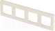 Миниатюра изображения товара Рамка для выключателей и розеток Legrand Inspiria 673961 (слоновая кость)