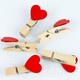 Миниатюра изображения товара Набор прищепок декоративных Darvish Сердечко / DV-H-646 (10шт)