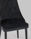 Миниатюра изображения товара Стул Stool Group Версаль / AV 425-H75-08 (велюр черный)