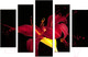 Миниатюра изображения товара Картина модульная Arthata 5m-533 (105x60)
